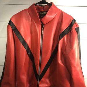 Michael Jackson Thriller Red Costume Jacket by Underwraps Adult XL halloween